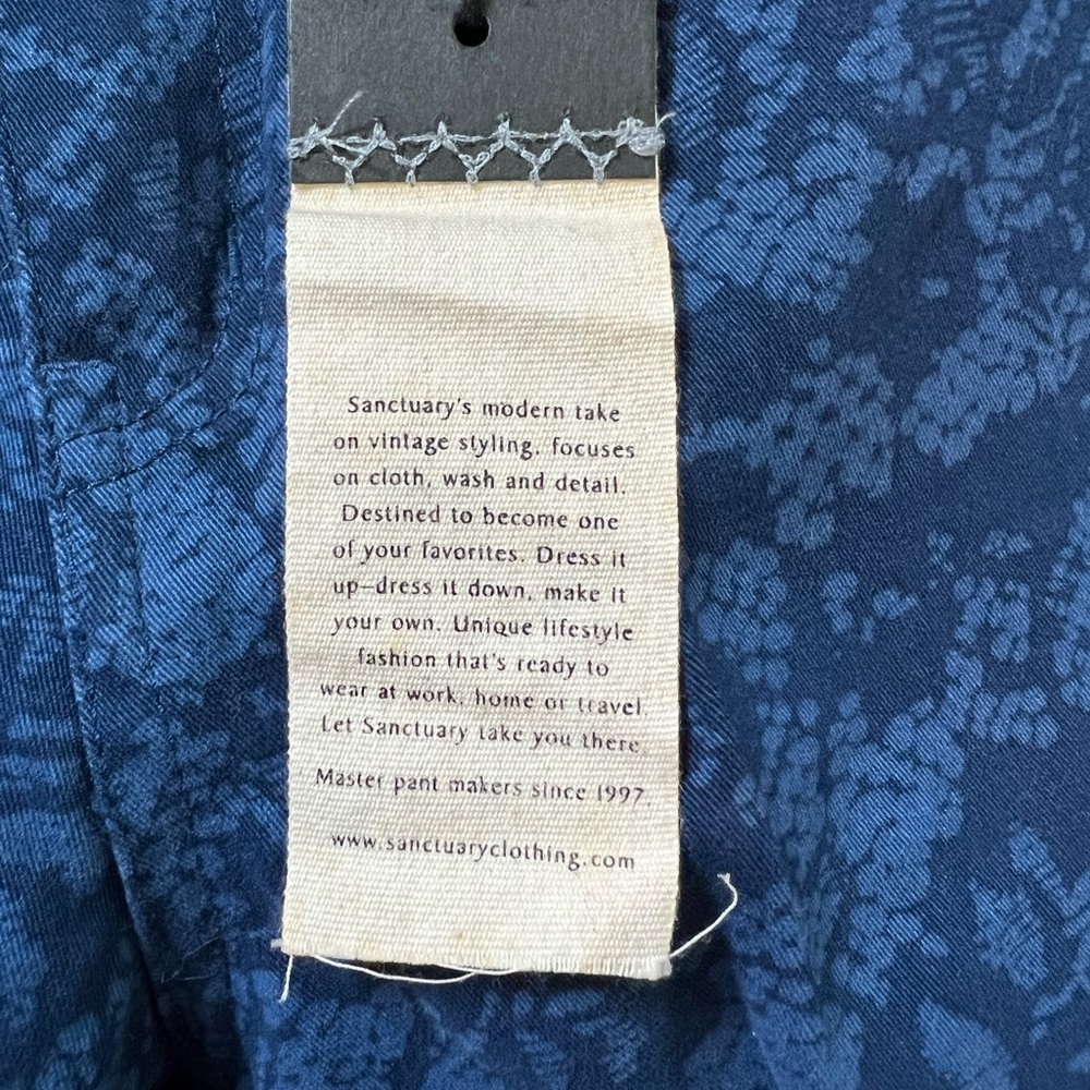 NWT Anthropologie - Sanctuary Floral Pattern Jeans - Picture 6 of 7